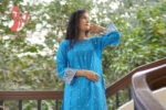 Women In Azure Embroidered Lawn 2PC Suit - Image 3