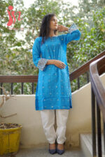Women In Azure Embroidered Lawn 2PC Suit - Image 5